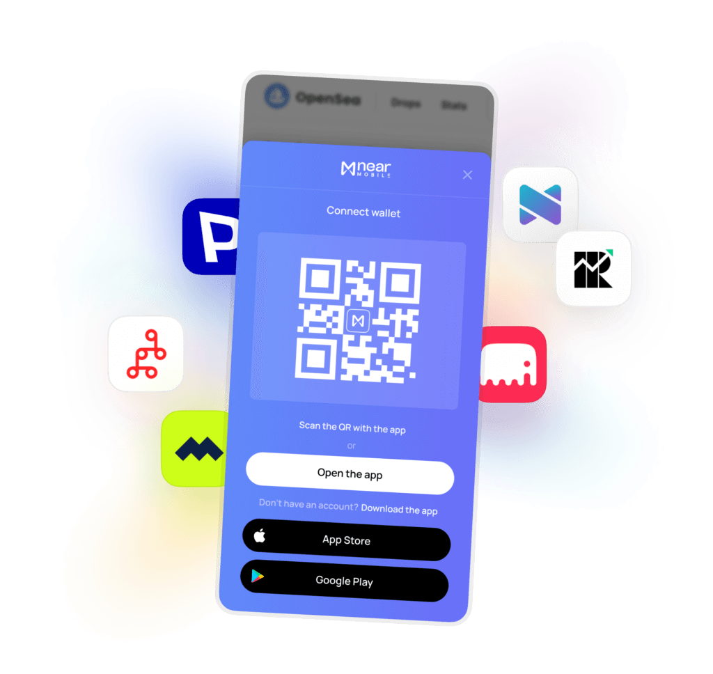 NEAR Blockchain dapp ecosystem integration with NEAR Mobile